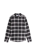 TOMMY JEANS 2USCITA Tommy Hilfiger Camicia Tjm Regular Flannel Nero
