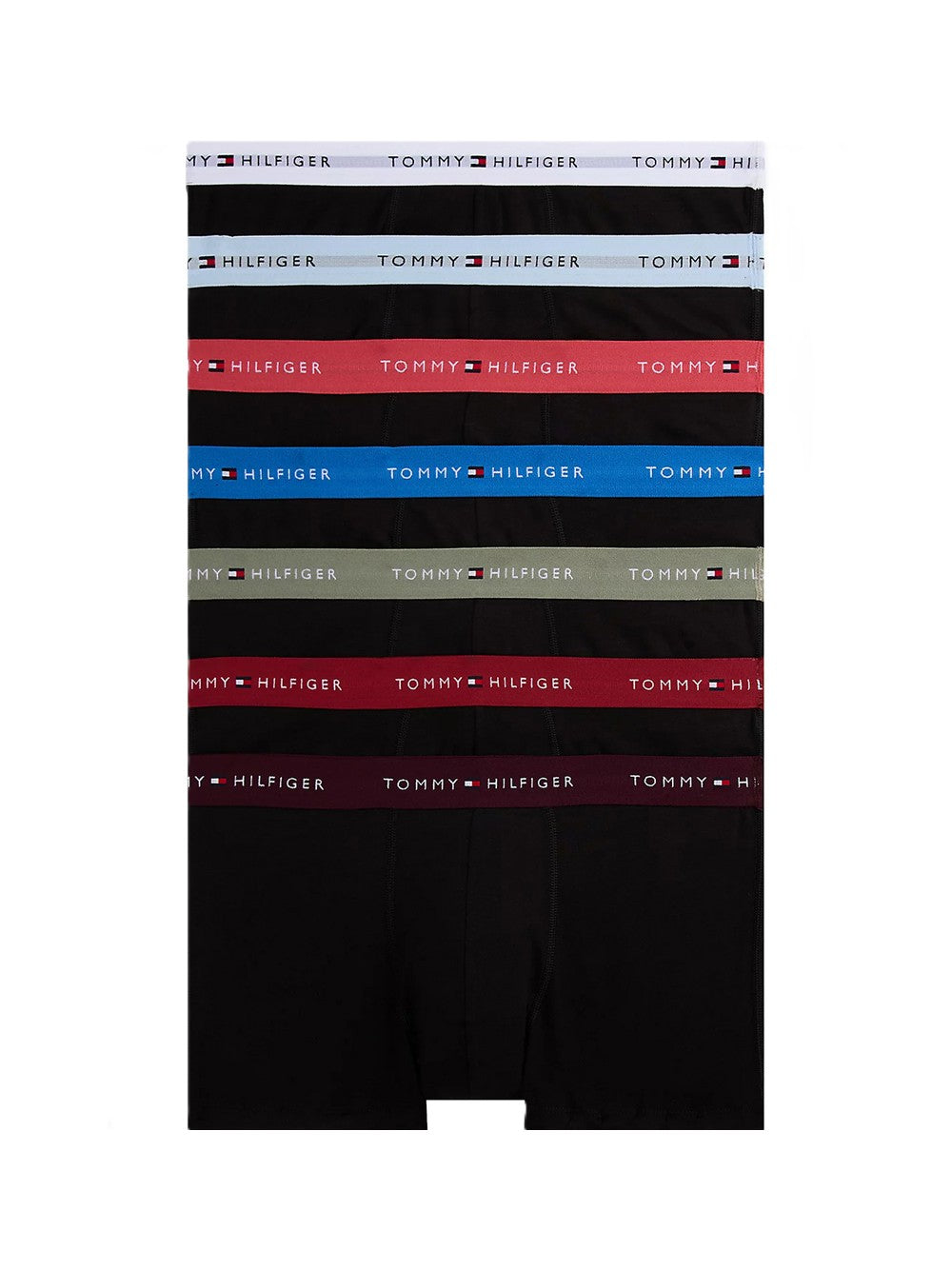 TOMMY UNDERWEAR Tommy Hilfiger 7 pack boxer aderenti Signature con logo Multi