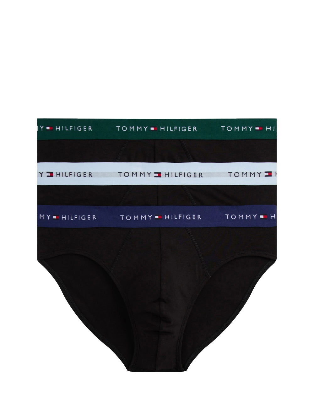 TOMMY UNDERWEAR Slip 3-Pack Tommy Hilfiger - Nero