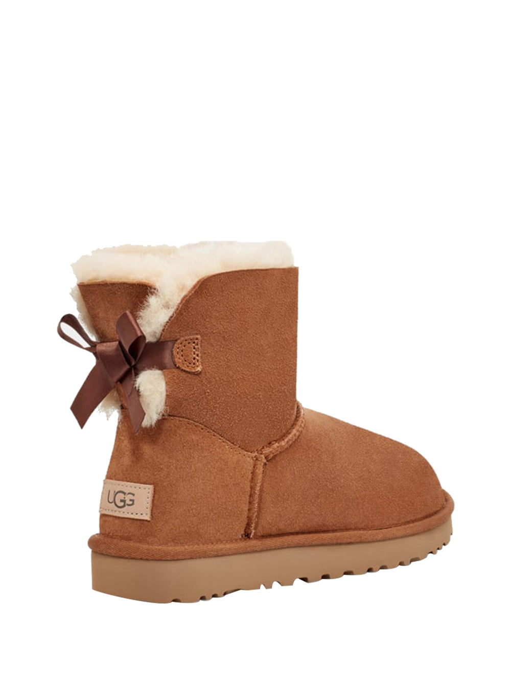 Ugg Eskimo Boot Mini Bailey Bow II Donna - Chestnut