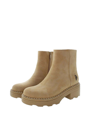 U.S.POLO CALZATURE STC Biker U.S Polo Cemented - Beige