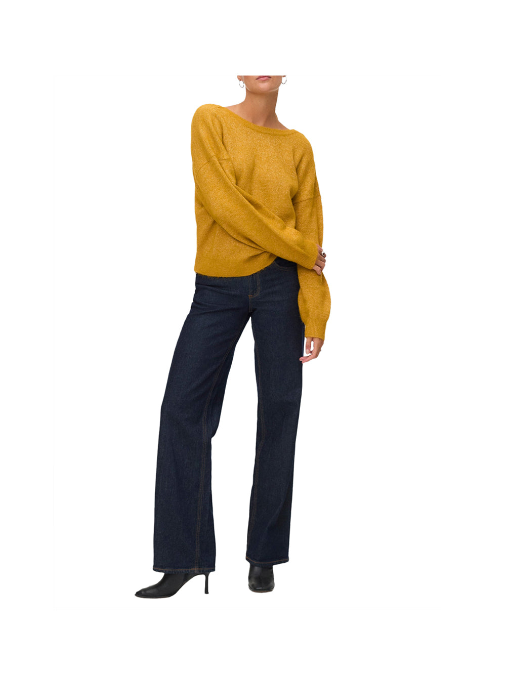 VERO MODA STC Maglione Vero Moda - Giallo