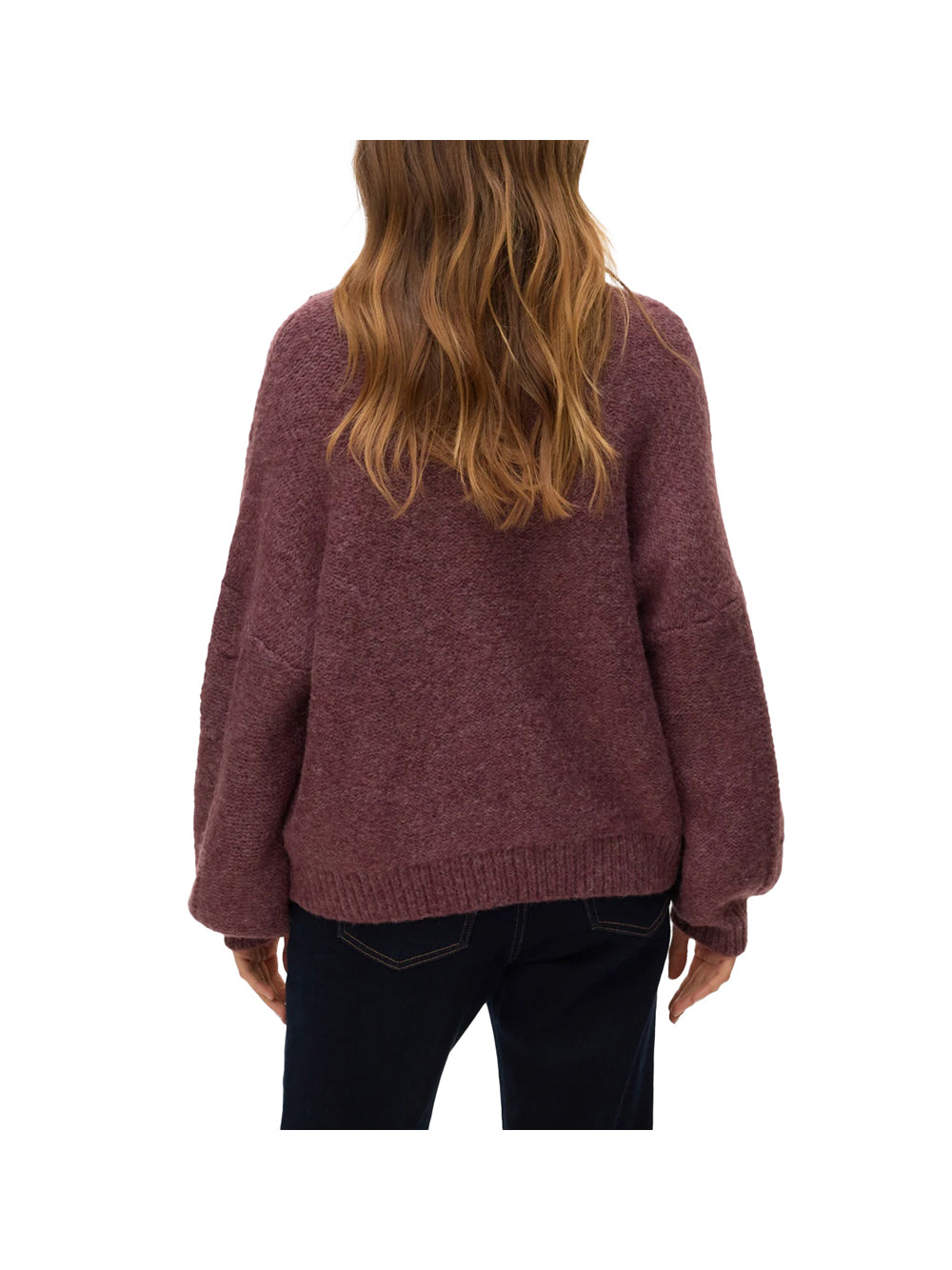 VERO MODA STC Maglione Vmkaia Vero Moda - Bordeaux