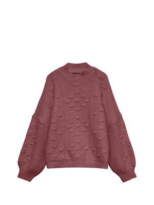 VERO MODA STC Maglione Vmkaia Vero Moda - Bordeaux