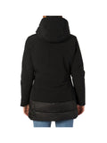 YES ZEE Cappotto Yes Zee Con Inserti In Nylon - Nero