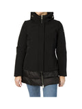 YES ZEE Cappotto Yes Zee Con Inserti In Nylon - Nero