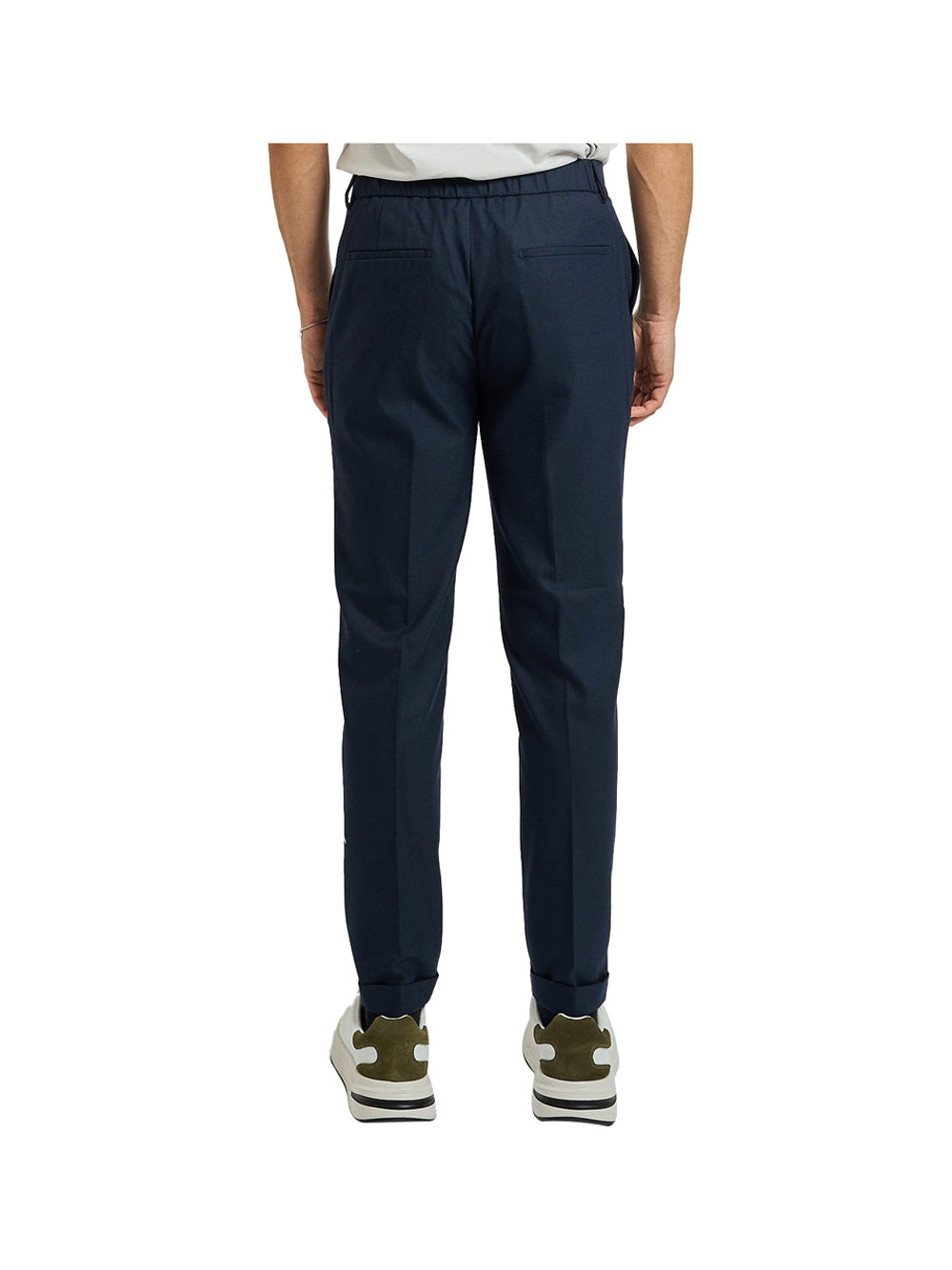 YES ZEE STC Pantaloni Yes Zee Con Pinces - Blu