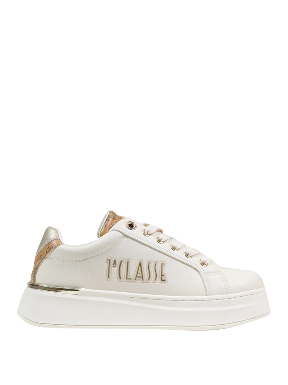 2 PRIMA CLASSE Sneakers Alviero Martini Platform - Crema