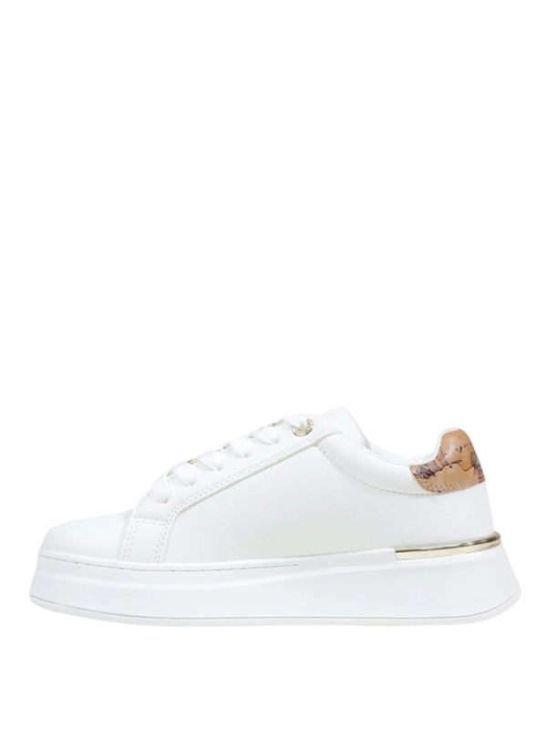 2 PRIMA CLASSE Sneakers Alviero Martini Platform - Bianco