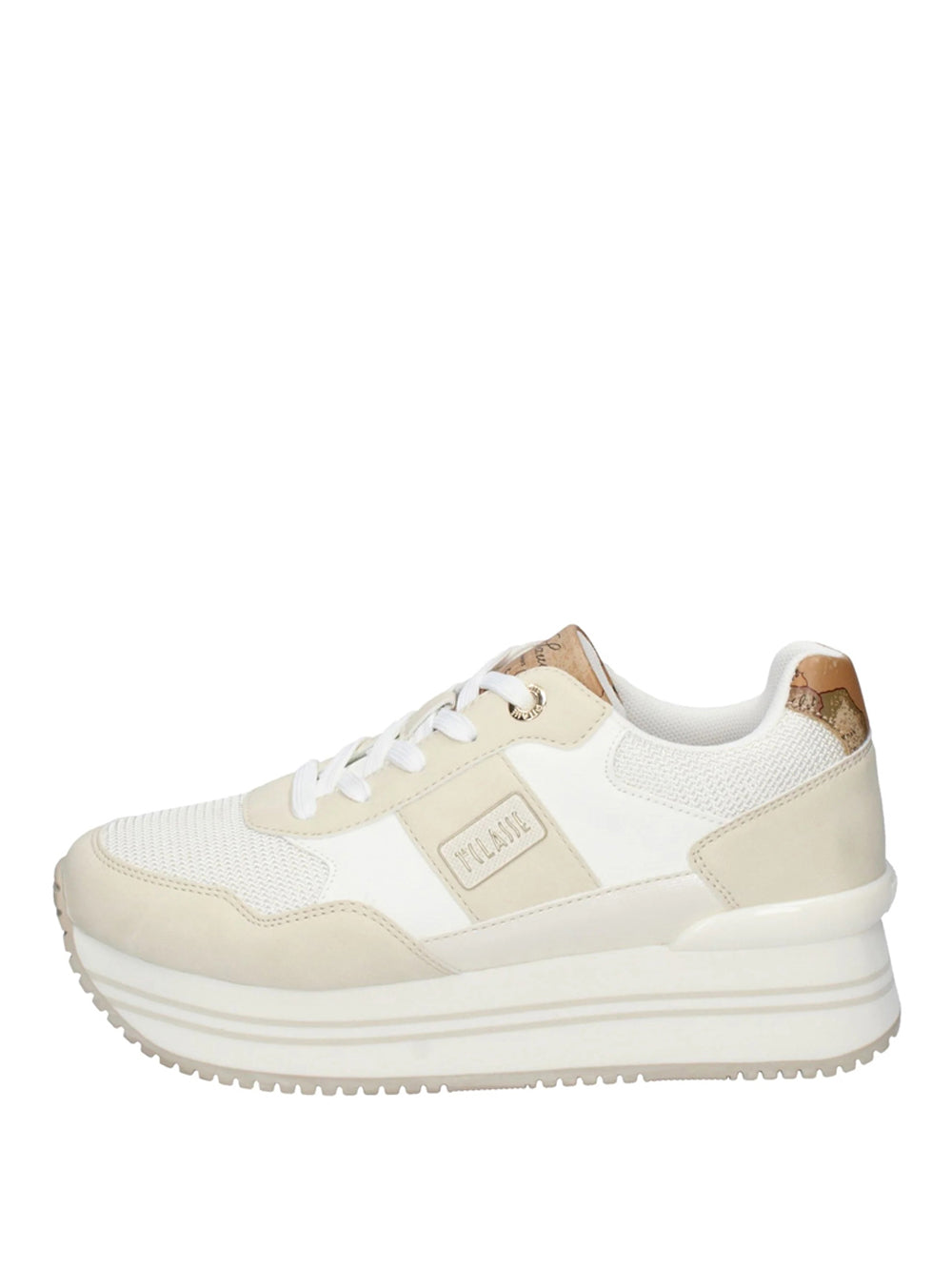 2 PRIMA CLASSE Sneakers Alviero Martini - Crema/Geo Beige