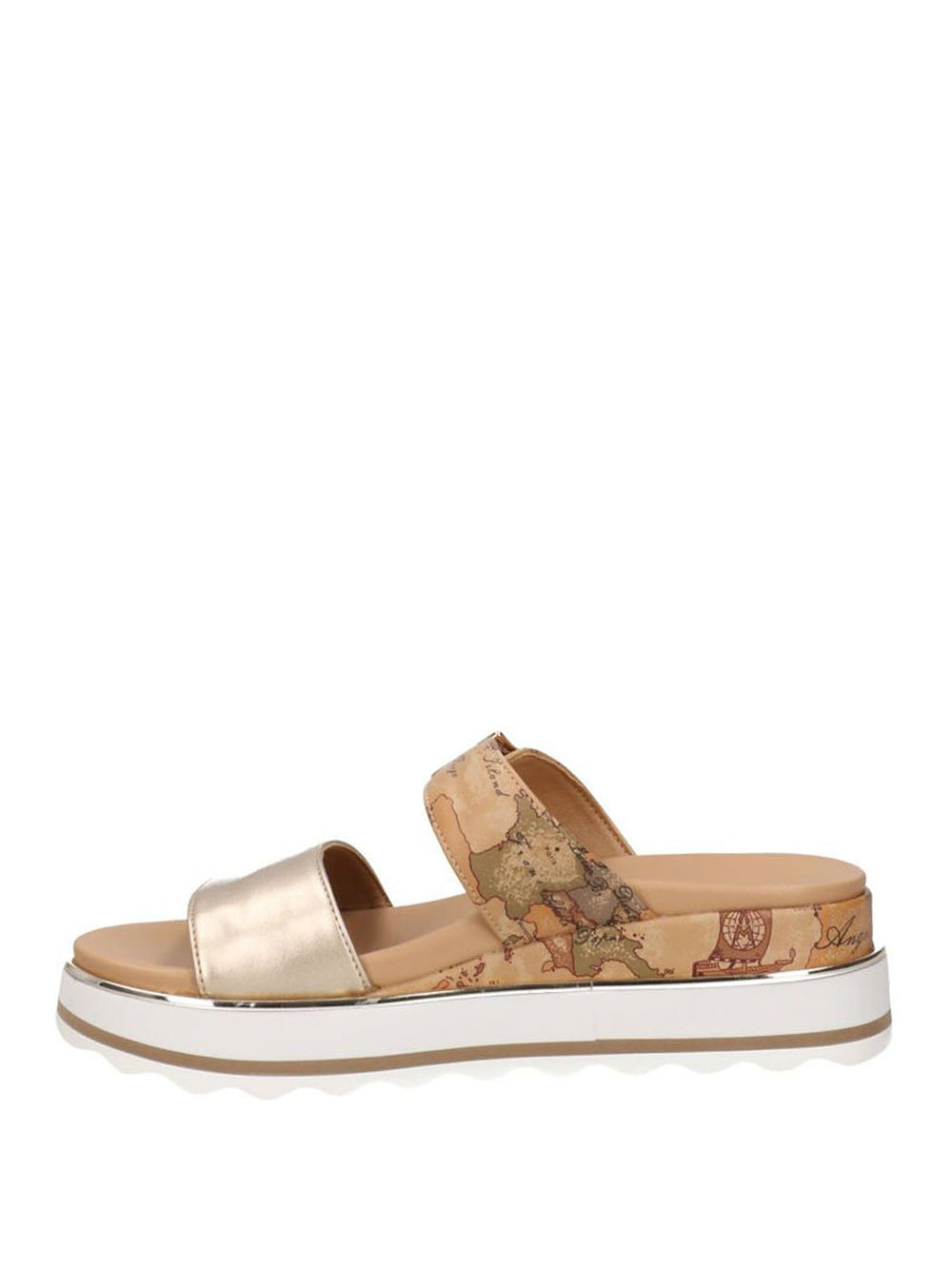 2 PRIMA CLASSE Sandalo Alviero Martini - Geo Beige/Platino