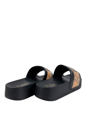 2 PRIMA CLASSE Ciabatte Alviero Martini - Geo Beige/Nero