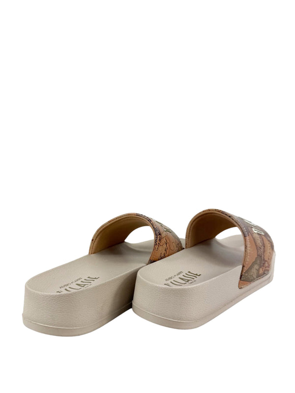 2 PRIMA CLASSE Ciabatte Alviero Martini - Geo Beige