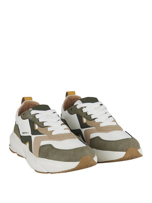ALEXANDER SMITH Sneakers Alexander Smith Horizon - Bianco/Verde Militare