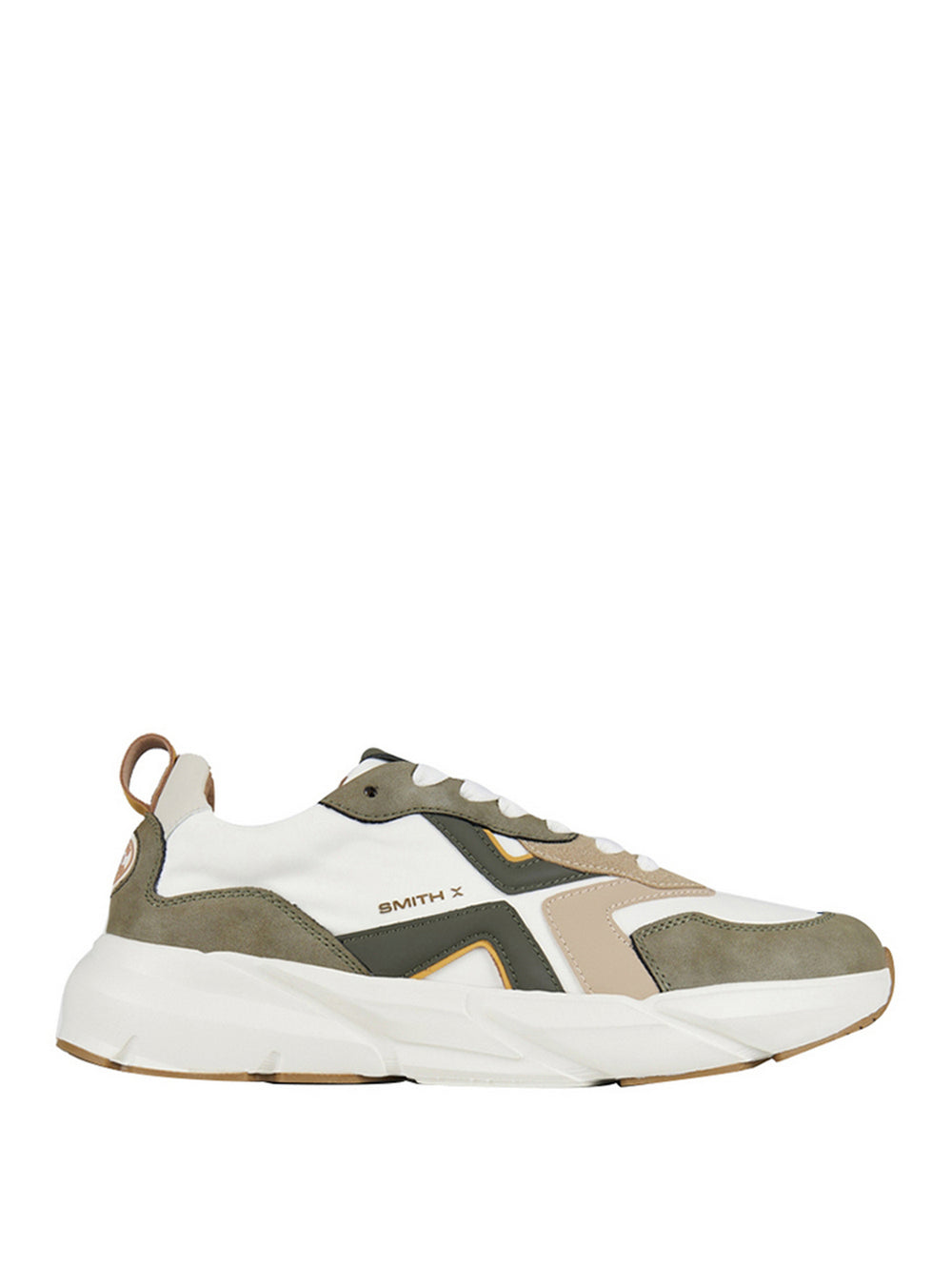 ALEXANDER SMITH Sneakers Alexander Smith Horizon - Bianco/Verde Militare