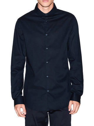 Armani Exchange Camicia Uomo - Blu