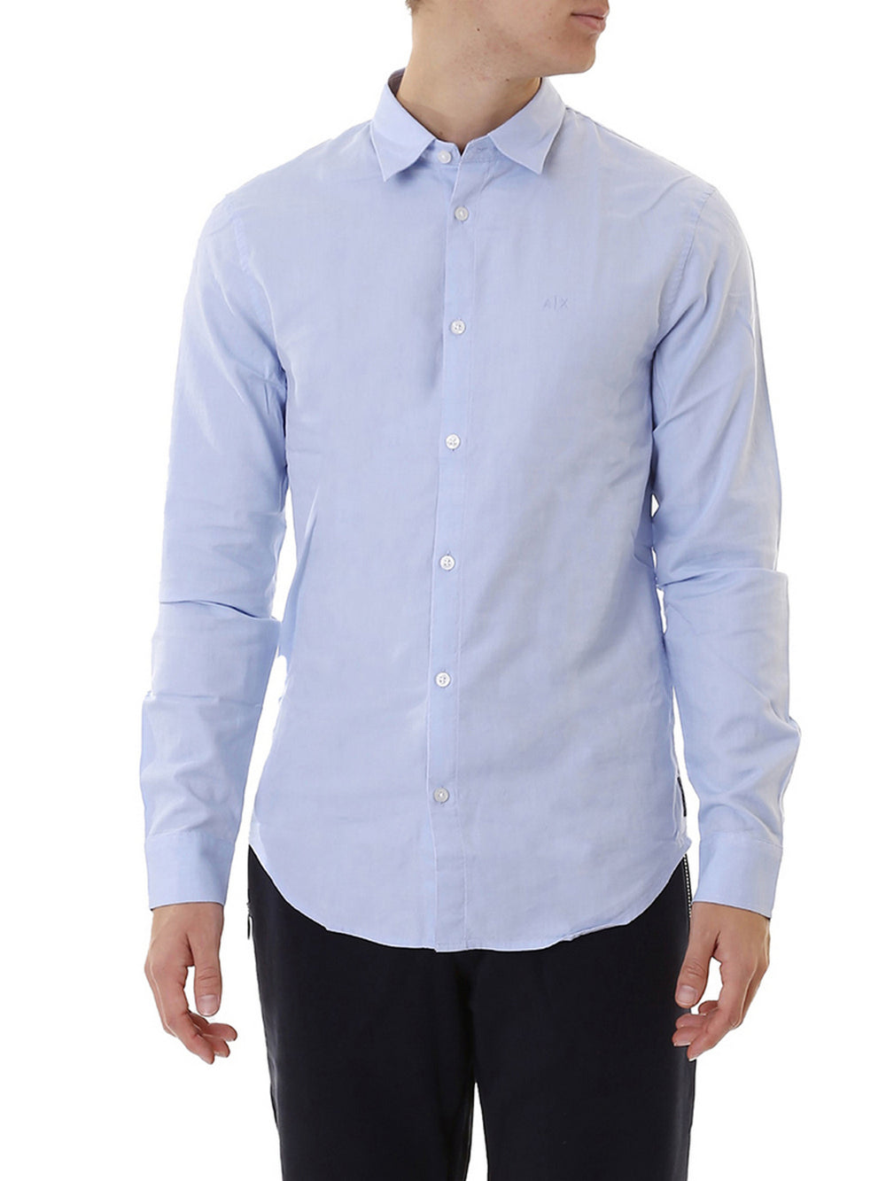 Armani Exchange Camicia Uomo - Blu