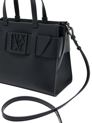 Armani Exchange Borsa a Mano Donna - Nero