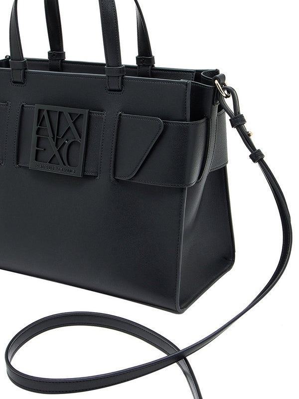 Armani Exchange Borsa a Mano Donna - Nero