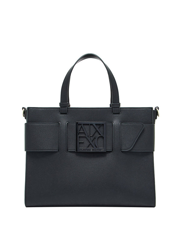 Armani Exchange Borsa a Mano Donna - Nero