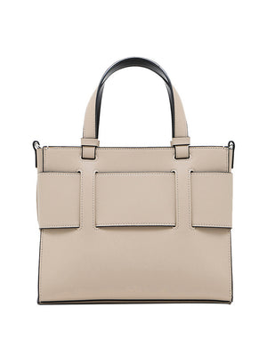 Armani Exchange Borsa A Mano Armani Exchange Con Doppi Manici - Beige
