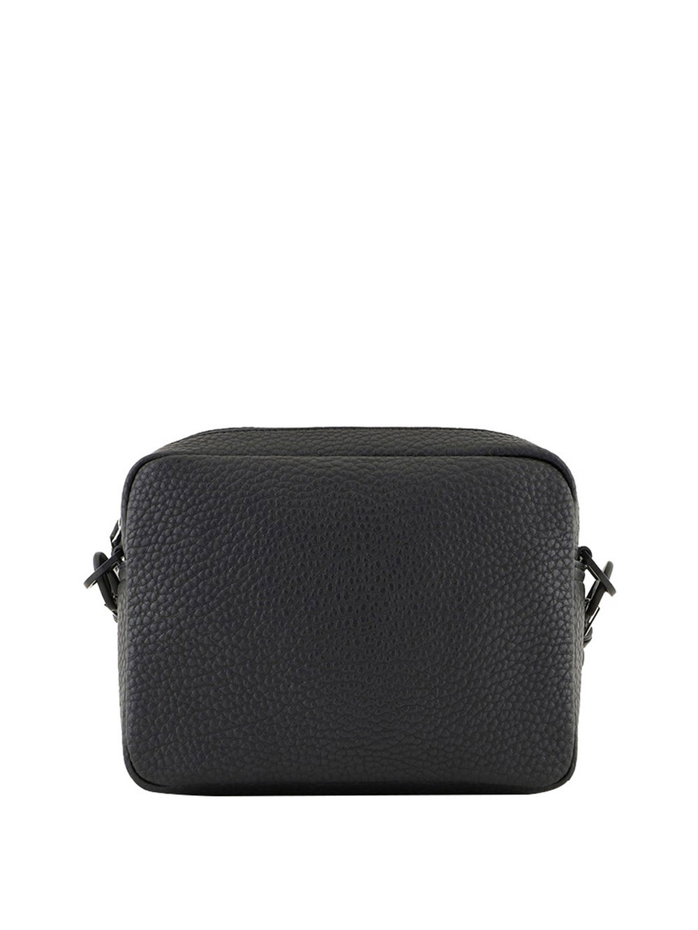 Armani Exchange Borsa A Tracolla Armani Exchange Con Logo In Metallo - Nero