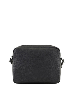 Armani Exchange Borsa A Tracolla Armani Exchange Con Logo In Metallo - Nero