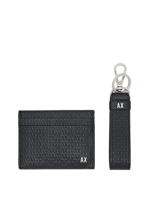 Armani Exchange Set Accessorio Armani Exchange Pelletteria - Nero