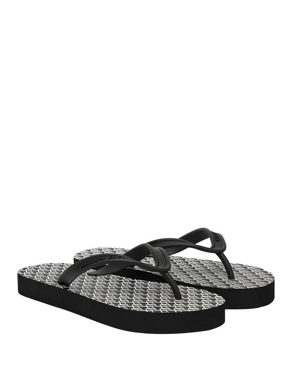 Armani Exchange Infradito Armani Exchange - Nero/Bianco