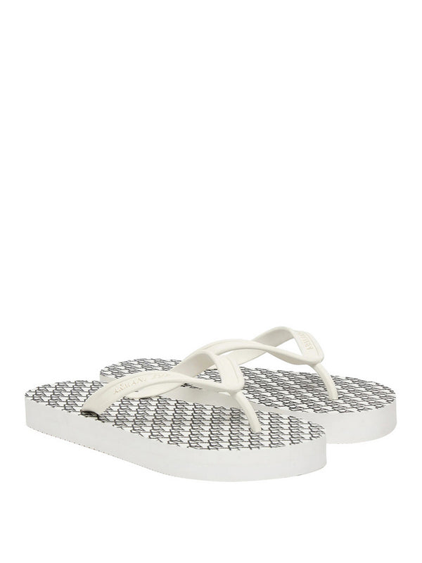 Armani Exchange Infradito Armani Exchange - Bianco/Nero