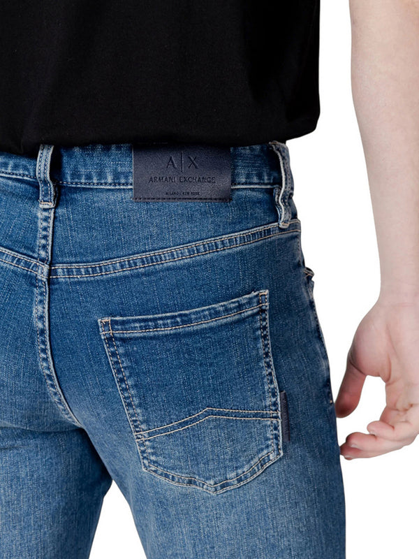Armani Exchange Jeans 5 Pockets Uomo - Blu