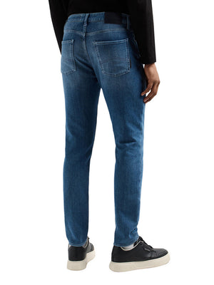 Armani Exchange Jeans 5 Pockets Uomo - Blu