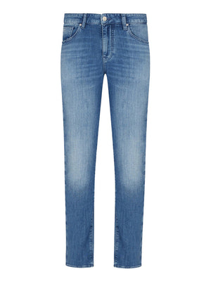 Armani Exchange Jeans 5 Pockets Uomo - Blu