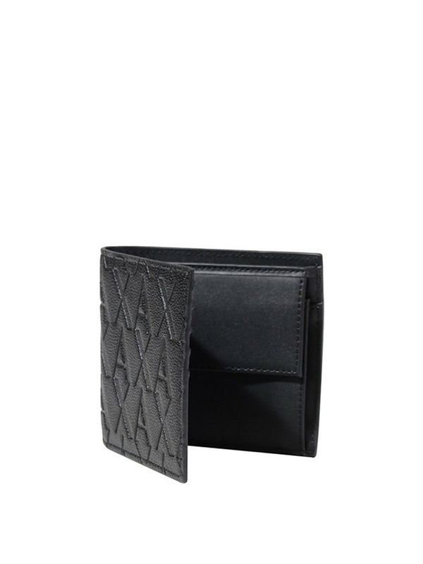 Armani Exchange Portafoglio Uomo - Nero