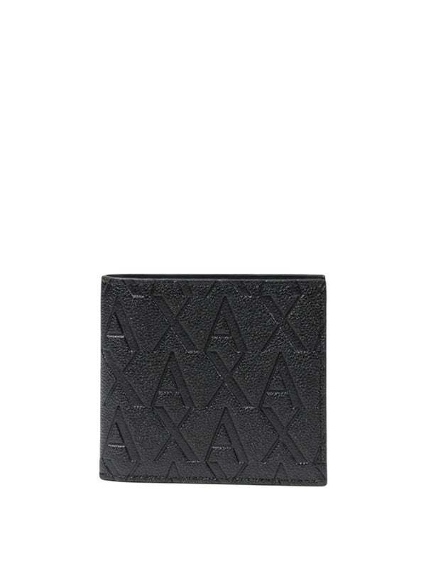 Armani Exchange Portafoglio Uomo - Nero