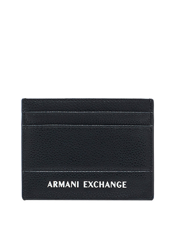 Armani Exchange Portacarte Armani Exchange In Pelle - Nero