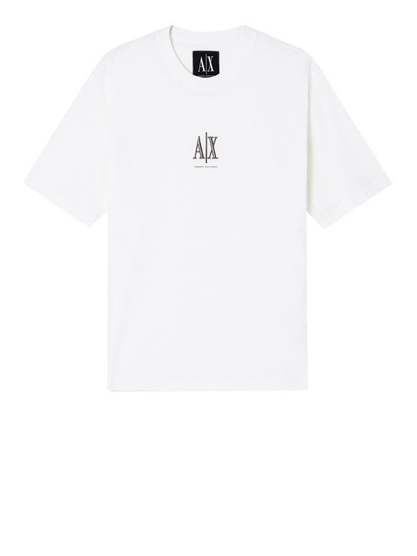 Armani Exchange T-Shirt Armani Exchange Regular Fit Con Logo - Bianco