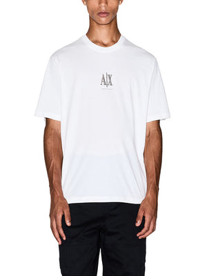 Armani Exchange T-Shirt Armani Exchange Regular Fit Con Logo - Bianco
