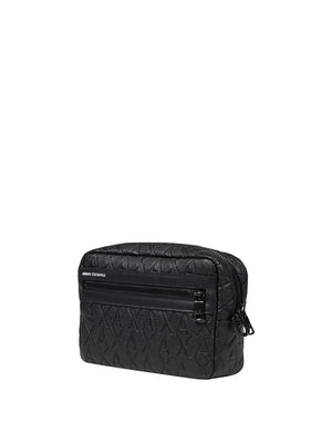 Armani Exchange Beauty Case Uomo - Nero