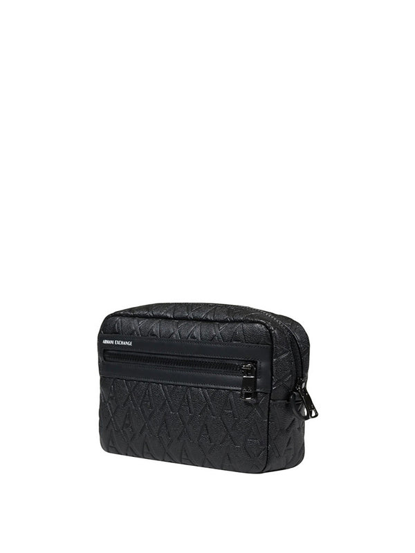 Armani Exchange Beauty Case Uomo - Nero
