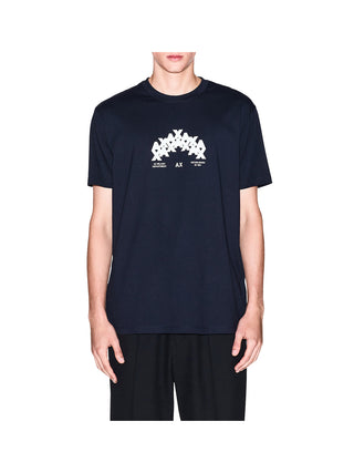ARMANI EXCHANGE T-shirt Armani Exchange Con Stampa Grafica - Blu