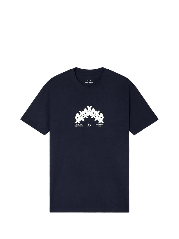 ARMANI EXCHANGE T-shirt Armani Exchange Con Stampa Grafica - Blu