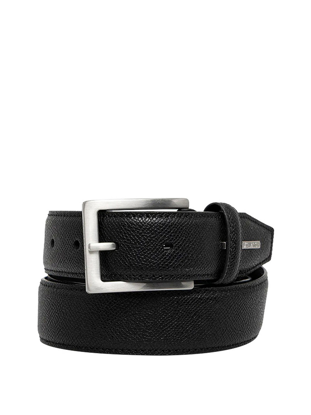 Armani Exchange Cintura Armani Exchange In Pelle - Nero