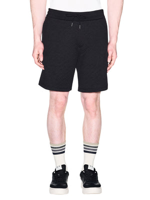 ARMANI EXCHANGE Bermuda Armani Exchange Jacquard Stretch Modern Comfort Nero