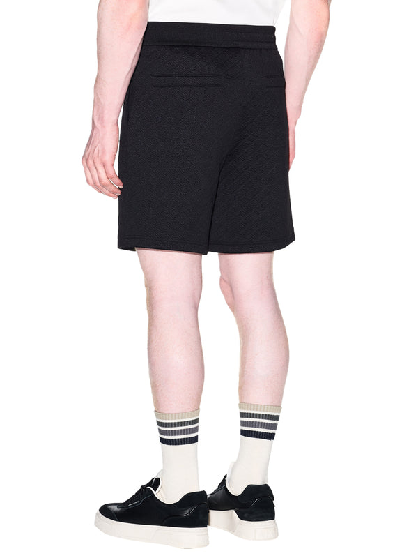 ARMANI EXCHANGE Bermuda Armani Exchange Jacquard Stretch Modern Comfort Nero