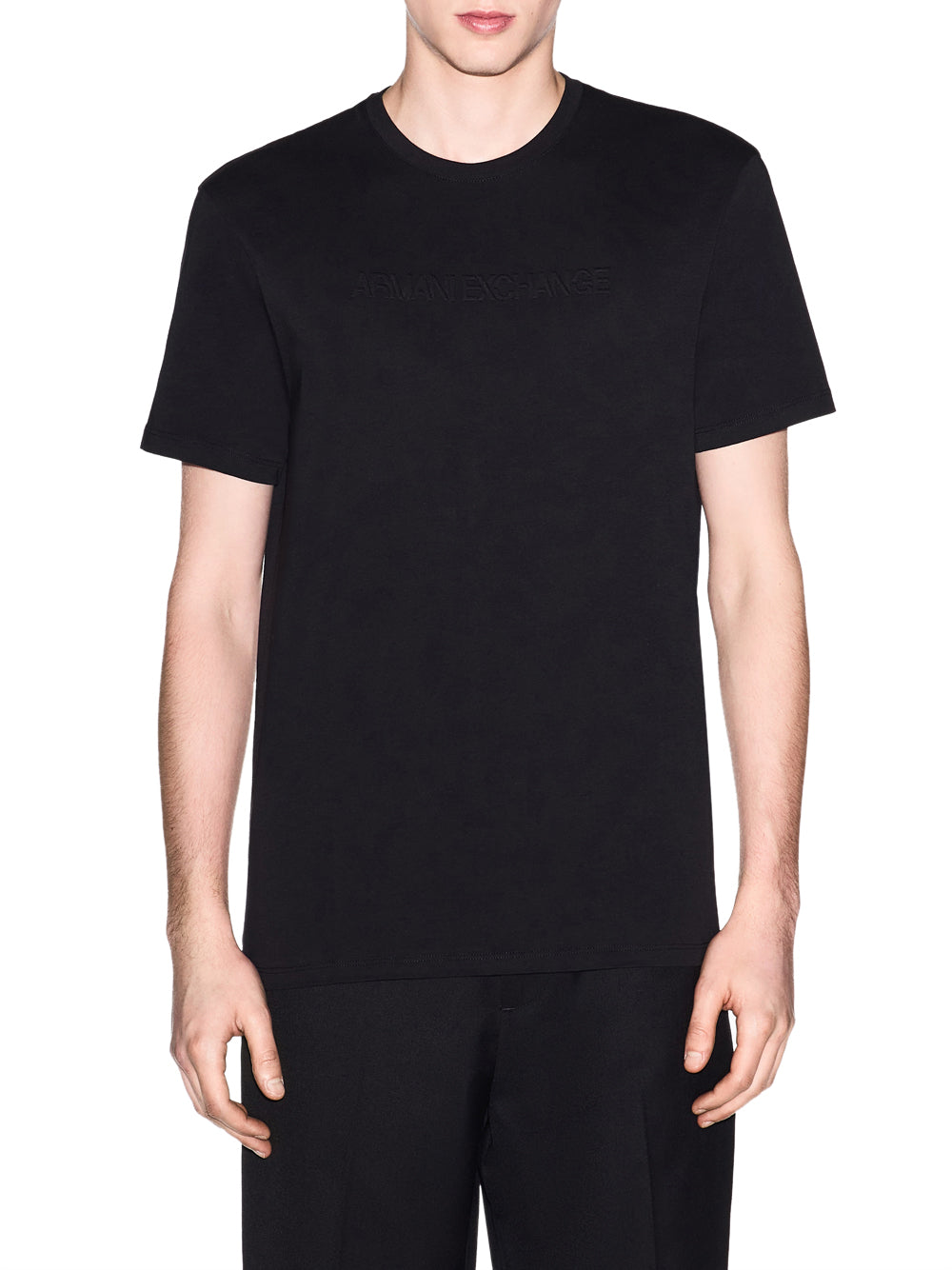 Armani Exchange T-Shirt Armani Exchange Slim Fit In Jersey - Nero