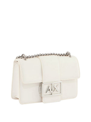 Armani Exchange Borsa A Tracolla Armani Exchange - Bianco