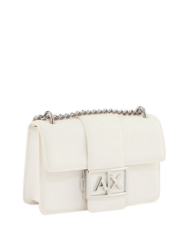 Armani Exchange Borsa A Tracolla Armani Exchange - Bianco