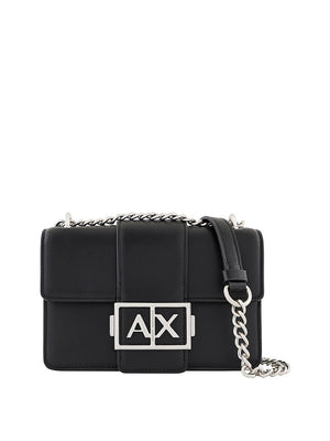 Armani Exchange Borsa a Tracolla Donna - Nero