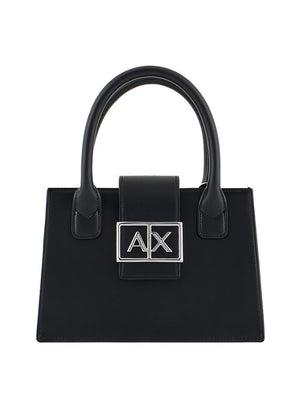 Armani Exchange Shopper Armani Exchange In Tessuto Tecnico - Nero